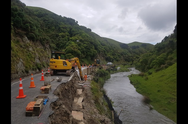 Takarau Gorge gets flood-proofing treatment