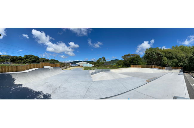 First upgraded skatepark from Council’s Skate work programme